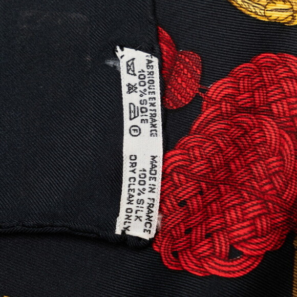Authentic Hermes Carré Grand Uniforme Silk Scarf - Picture 5 of 6